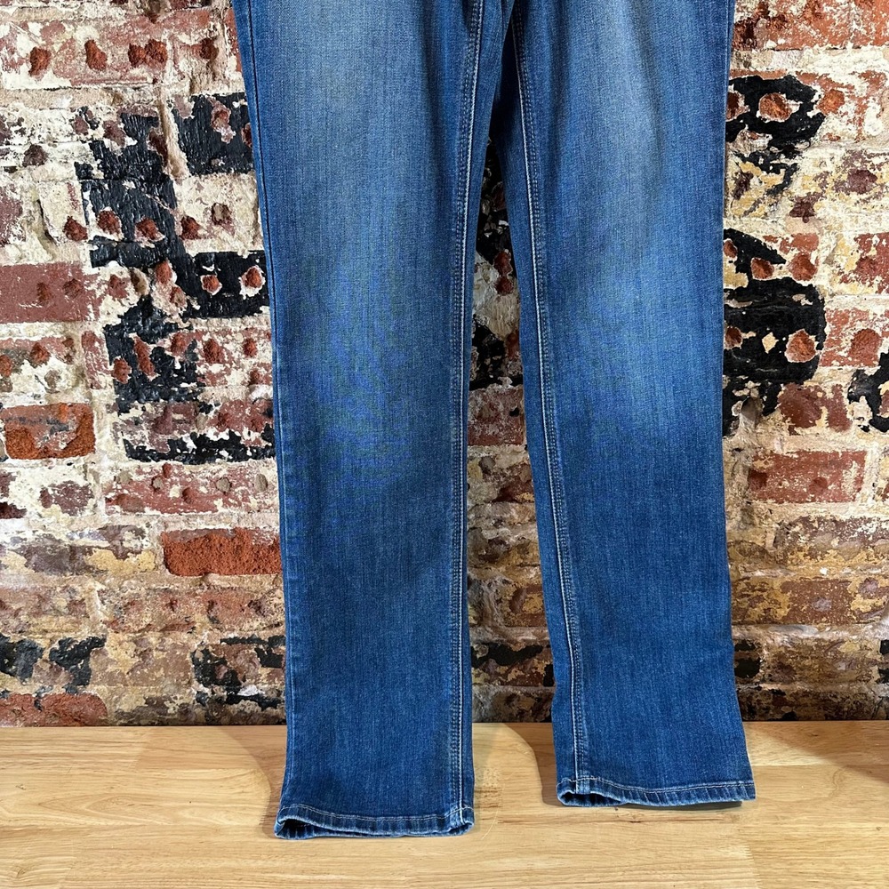 Ariat Jeans Womens 27L Blue Denim Makenzie Perfect Rise Straight Real 28x34" - Picture 3 of 16